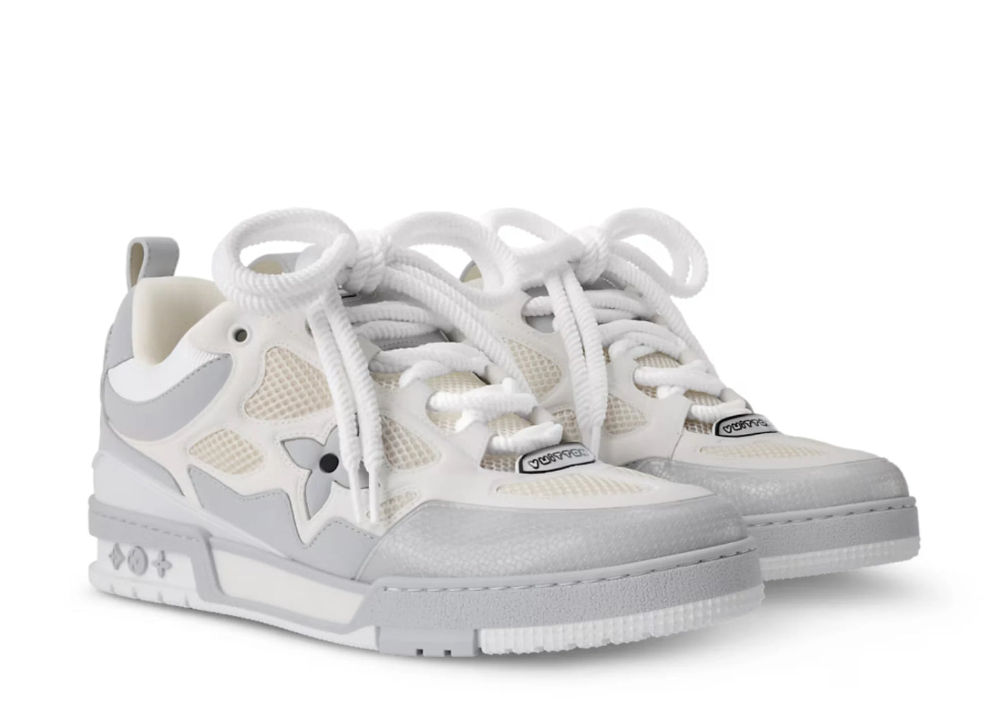 LOU1S VU1TTON SKATE 'snow'